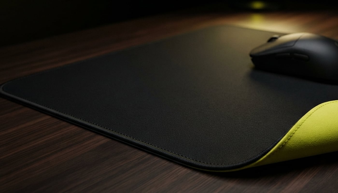 Matte black control side of the Iced Slatez pad